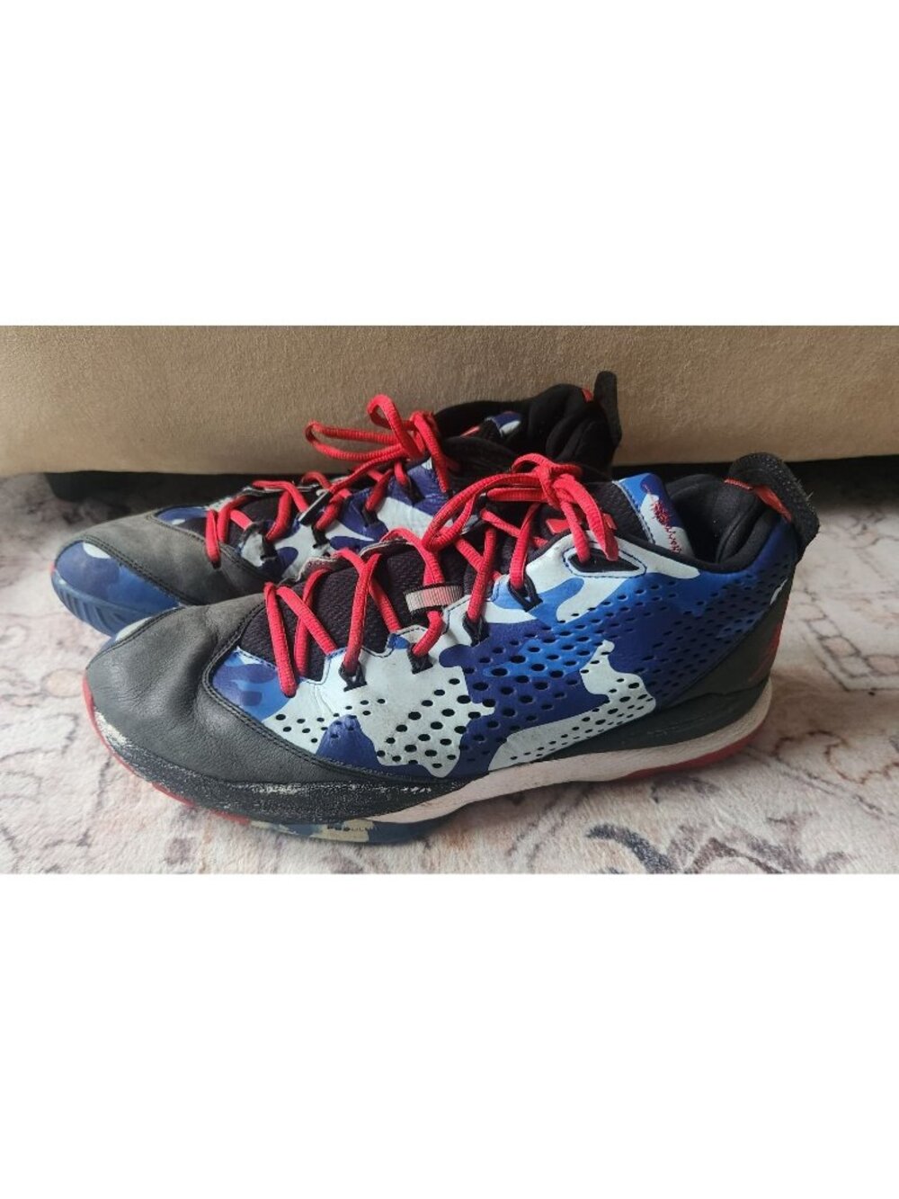 Air Jordan Men's Sz. 12 CP3.VII 'Clippers Camo' Sneakers